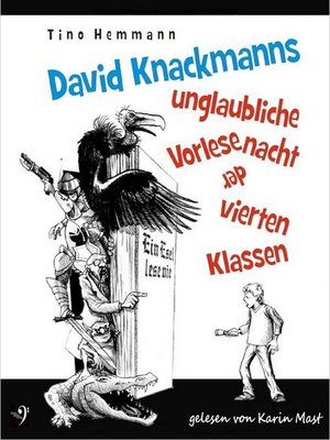 cover image of David Knackmanns unglaubliche Vorlesenacht der vierten Klassen